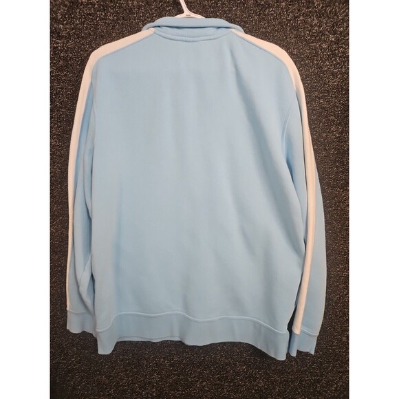 Nike Baby Blue Full Zip Collared Track Jacket Sweatshirt Large - Picture 7 of 7